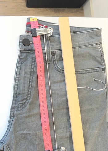 Mavi marka Gri Erkek Denim  kot Pantolon 32 - Görsel 3