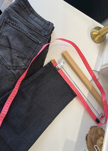 Gri Erkek Denim  kot pantolon Denim pantolon jean  31 - Görsel 3