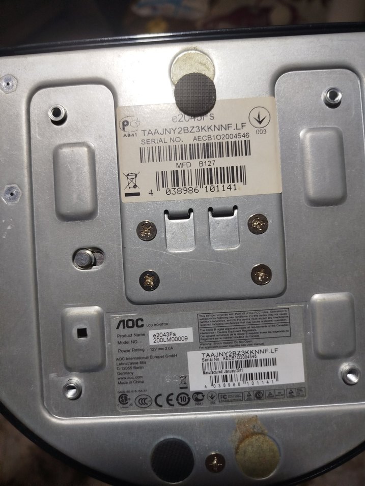 Beyaz AOC Monitör - Görsel 5