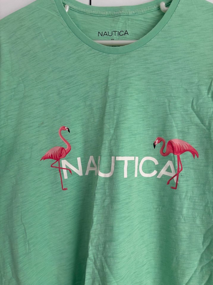 Nautica Düğmeli Pamuklu erkek  Tişörtü - Görsel 2