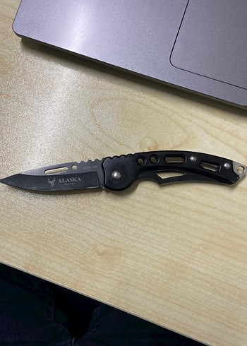 Alaska Katlanır Siyah Cep Bıçağı - Görsel 2