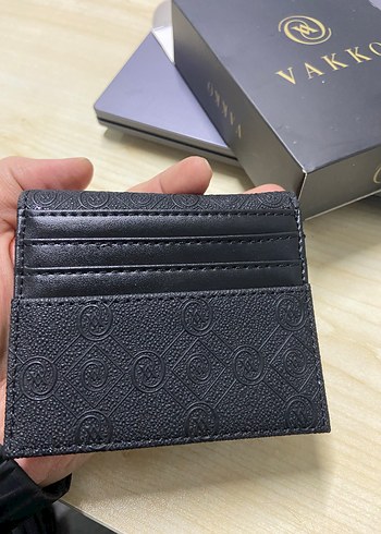 Vakko Siyah Deri Kadın Cüzdan - Görsel 2