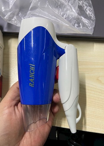 1400 W Ranchi Mavi Saç Kurutma Makinesi - Görsel 2