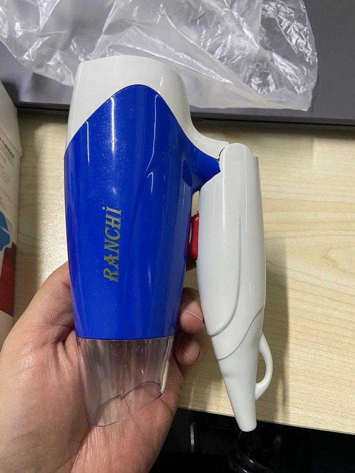 1400 W Ranchi Mavi Saç Kurutma Makinesi - Görsel 2