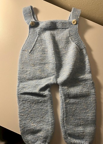 Gri Erkek Çocuk Örgü Takım - Görsel 2