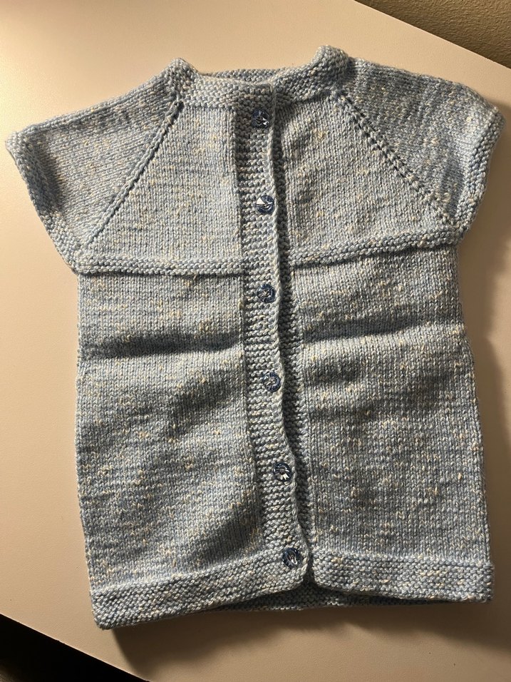 Gri Erkek Çocuk Örgü Takım - Görsel 3