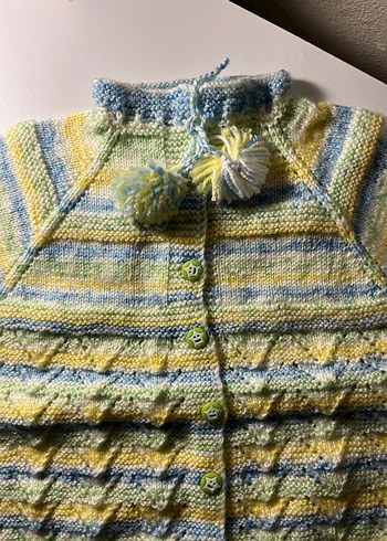 Bohem Tarzlı Erkek Çocuk Triko Süveter - Görsel 2