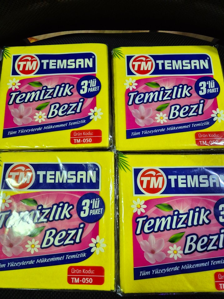 Temsan Temizlik Bezi 3'lü Paket - Görsel 2