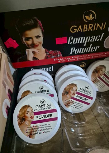 Gabrini Profesyonel Parlak Bej Pudra - Görsel 2