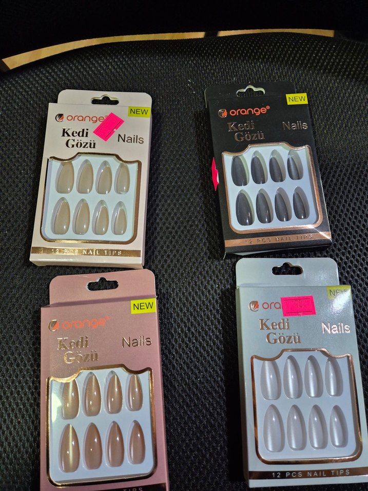 Beyaz Kedi Gözü Tırnak Süslemeleri - Görsel 5