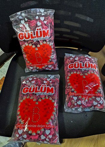 büyük boy Kuru gül doğum günleri özel günler için - Görsel 2