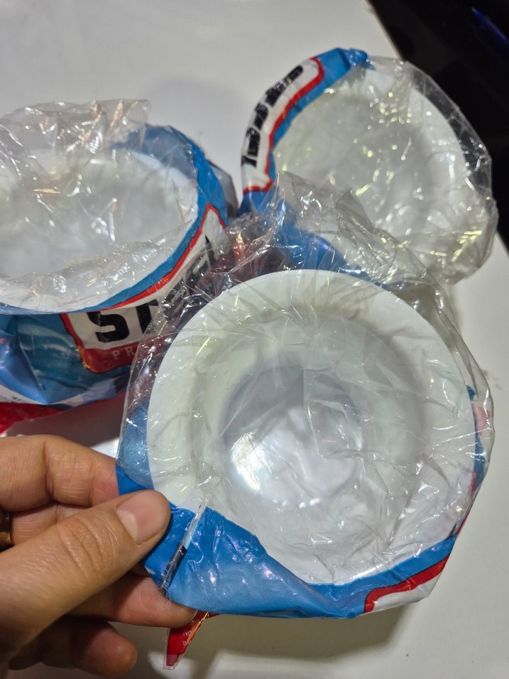 Mavi Parlak Rock Punk Rozet - Görsel 2