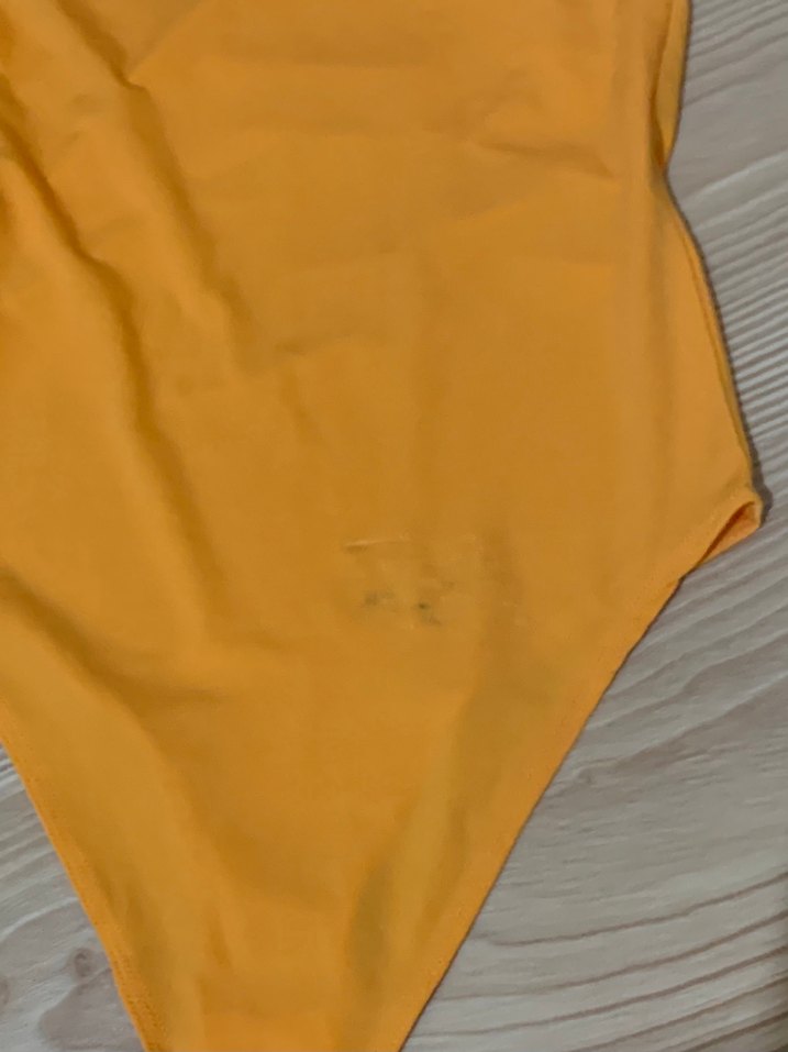 Defacto Turuncu Bağlamalı Kadın Slim Fit Body - Görsel 3