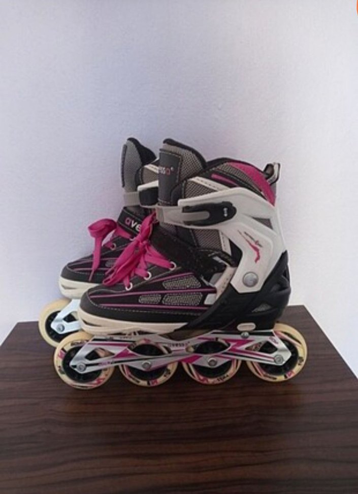 Renkli kadın  Pateni - Bağcıklı, Sokak Stili - Görsel 2