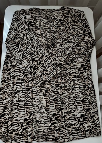 Zebra Desenli Uzun Hamile Takım - Görsel 3