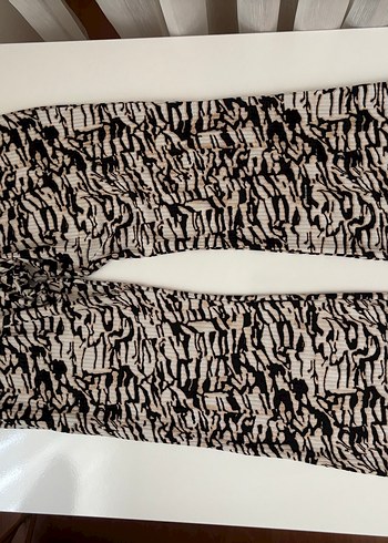 Zebra Desenli Uzun Hamile Takım - Görsel 2