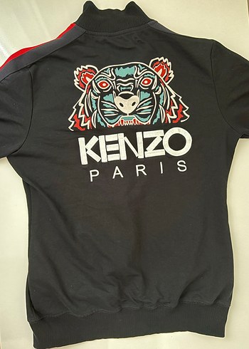 Erkek Çocuk Siyah Fermuarlı Spor Ceket - Görsel 3