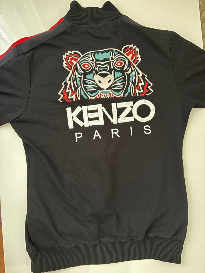 Erkek Çocuk Siyah Fermuarlı Spor Ceket - Görsel 3