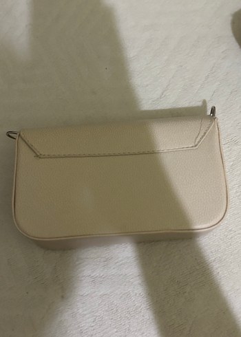 Bej Deri Kadın Çanta - Görsel 2