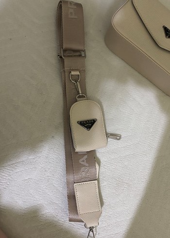 Bej Deri Kadın Çanta - Görsel 4