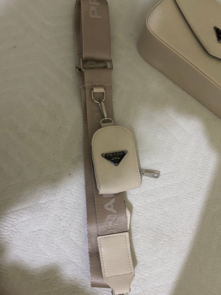 Bej Deri Kadın Çanta - Görsel 3