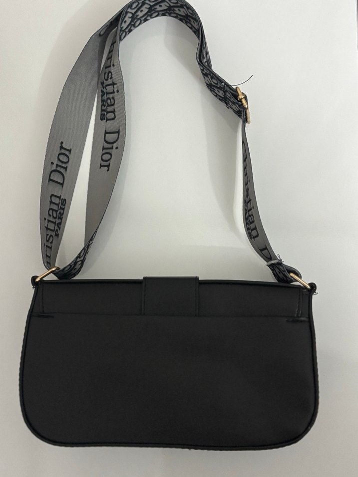 Dior Kadın Baskılı Deri Omuz Çantası - Görsel 3