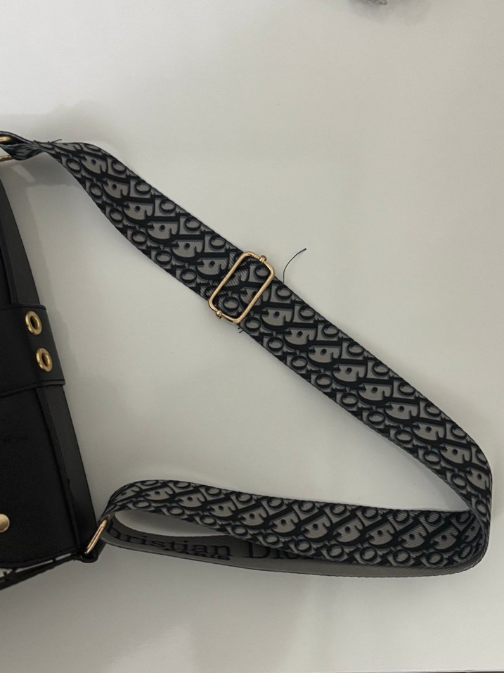 Dior Kadın Baskılı Deri Omuz Çantası - Görsel 4