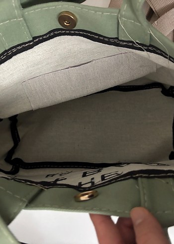 Yeşil Tokalı Kadın Omuz Çantası - Görsel 3