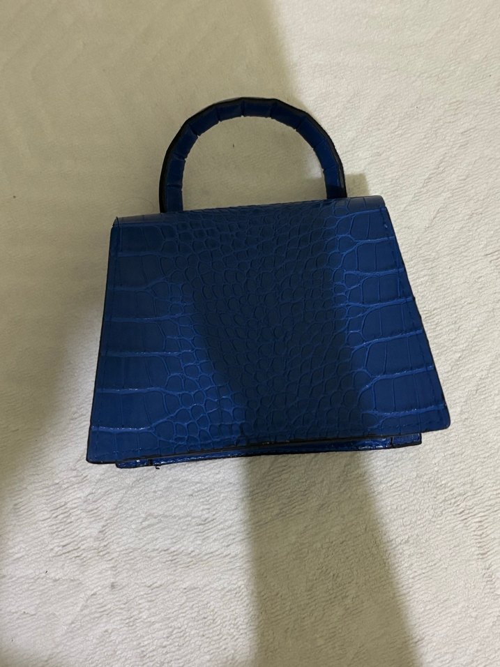 Jacquemus Lacivert Deri Kadın El Çantası - Görsel 2