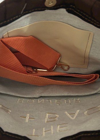 Kahverengi Baskılı Kadın Omuz Çantası - Görsel 2