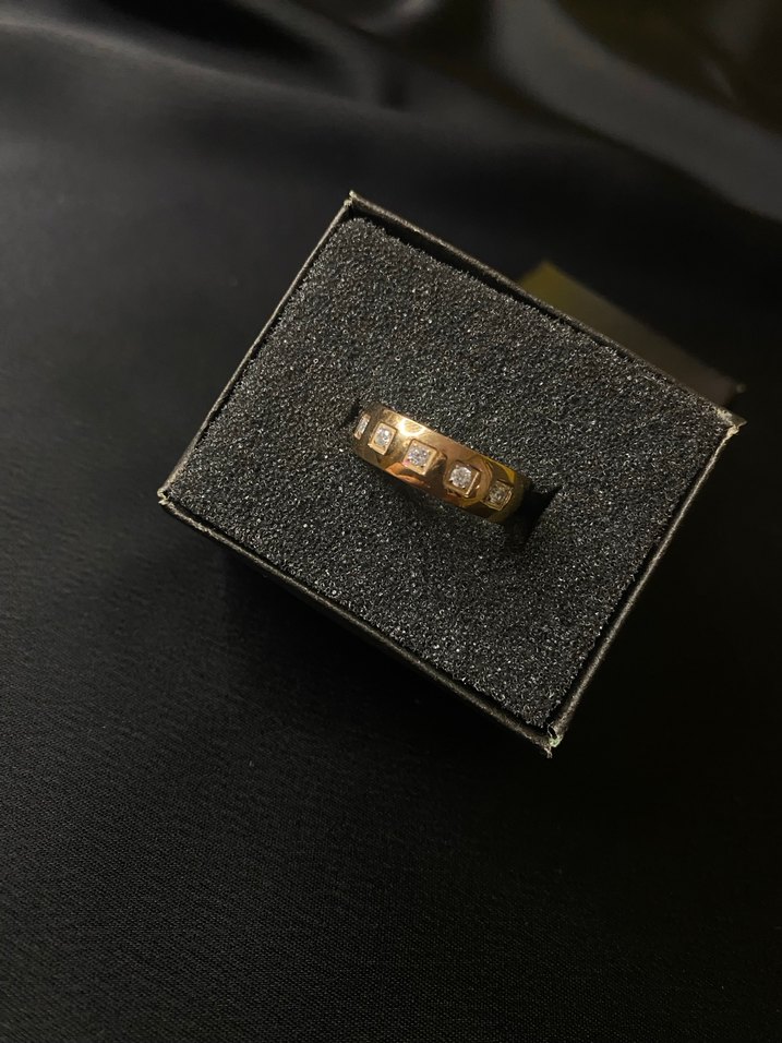 Klasik Kemer Detaylı Altın Yüzük - Görsel 2