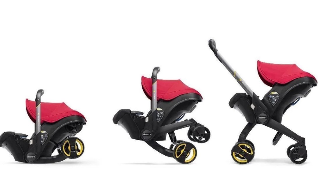 Doona+ Tekerlekli Bebek arabasına dönüşen Ana Kucağı Oto Koltuğu - Görsel 4