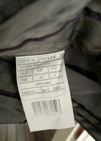 Gri Düğmeli Erkek Ofis Takımı beden 48/4 drop!!! - Görsel 4