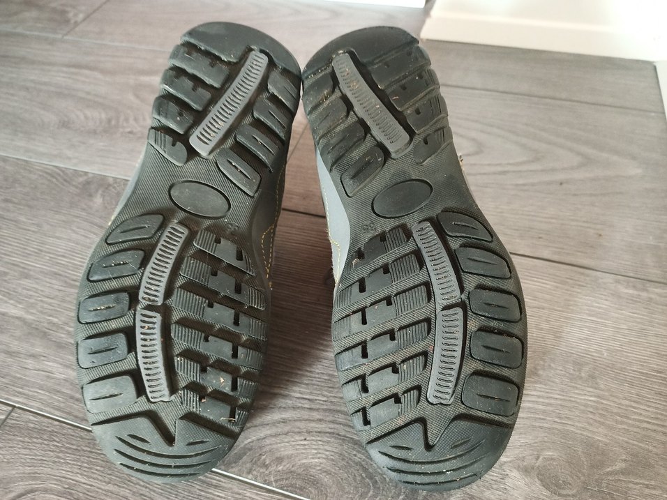 Gri Erkek Çizme Velcro Bağcıklı - Görsel 5