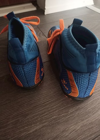 Yılan Desenli Mavi Spor Ayakkabı krampon 35 numara - Görsel 3