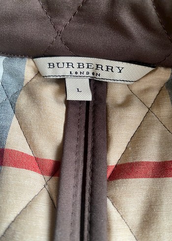 Burberry Düğmeli Kahverengi Kadın Palto - Görsel 5