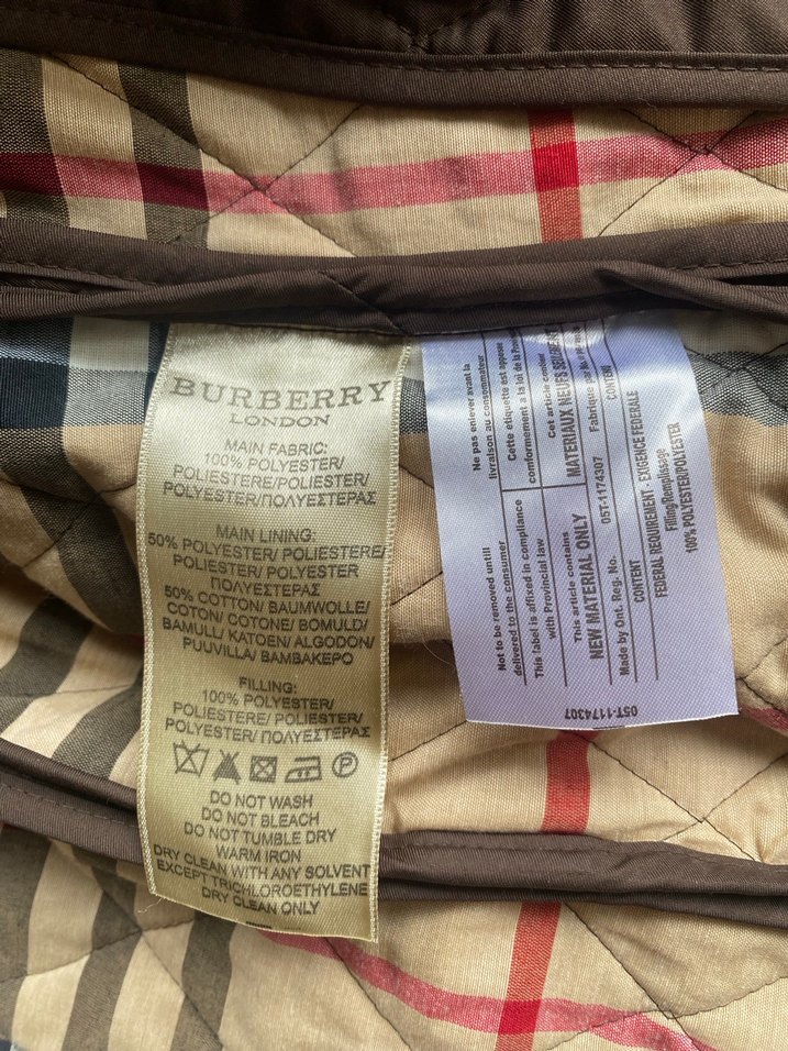 Burberry Düğmeli Kahverengi Kadın Palto - Görsel 3