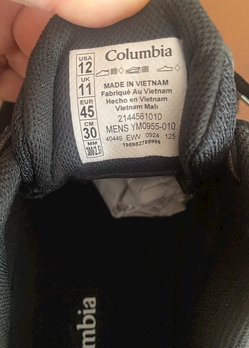 Columbia Erkek Siyah Outdoor Spor Ayakkabı - Görsel 3