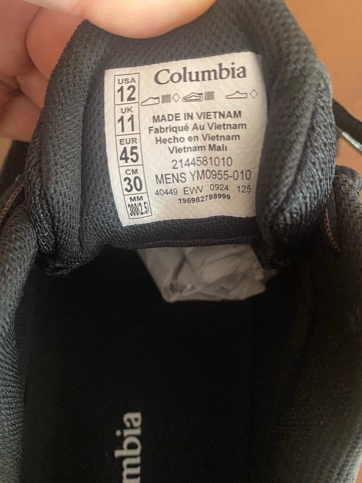 Columbia Erkek Siyah Outdoor Spor Ayakkabı - Görsel 3