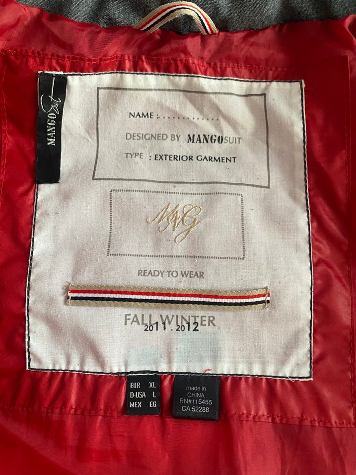 Mango Kırmızı Mont / Kayak Montu - Görsel 3