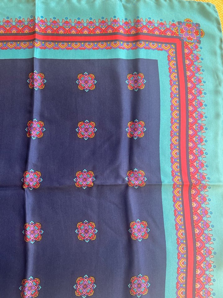 Vakko İpek Zincir Detaylı Çok Renkli - Görsel 4