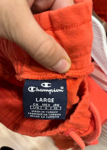 ORJİNAL Kırmızı Champion Kadın Eşofman Altı - Görsel 2