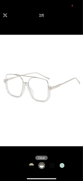 Vogue Eyewear Clear, Şeffaf Gözlük