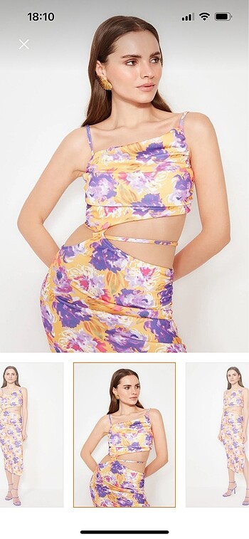 BSL FASHION Çiçekli elbise
