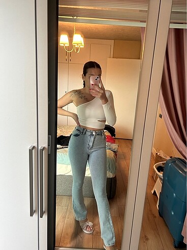 28 Beden Calvin Klein flare jeans