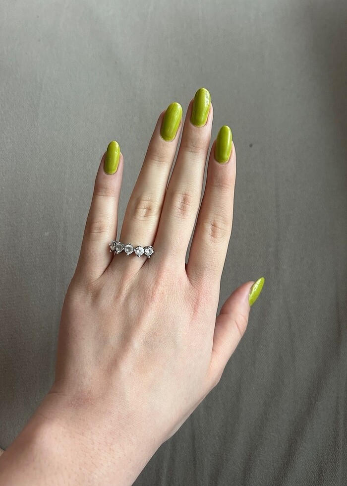 Pırlanta beştaş yüzük - Görsel 3