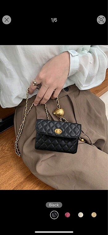 Chanel Chanel görünümlü bel çantası
