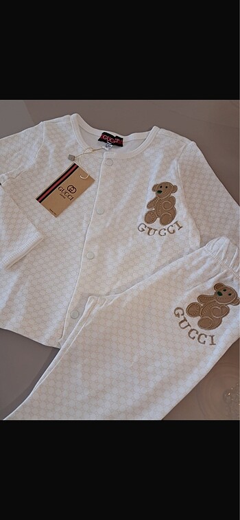 Erkek bebek gucci pijama takımı - Görsel 9