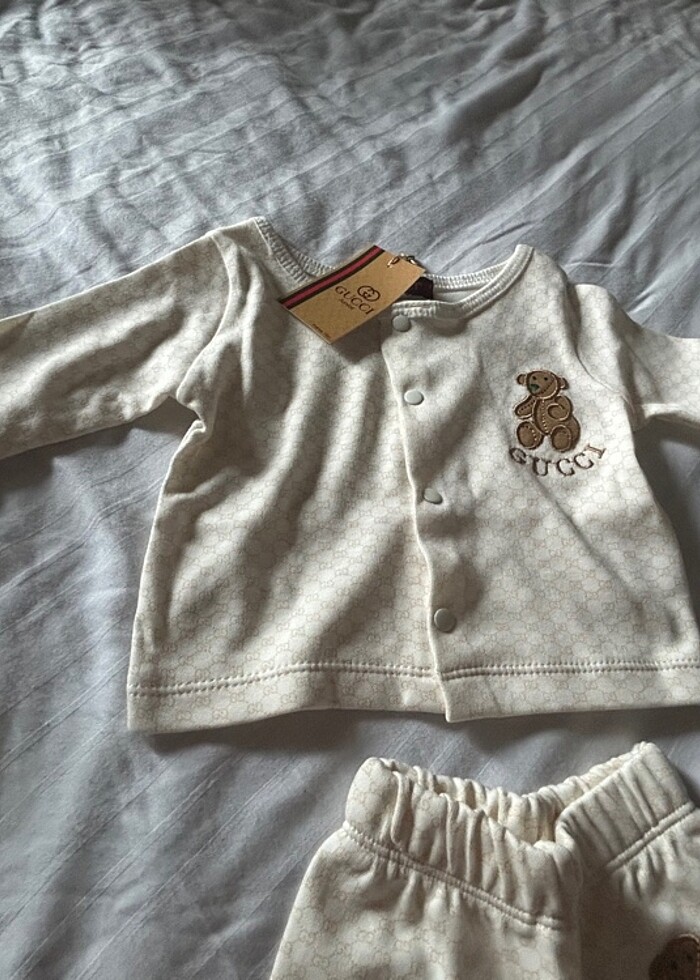 Erkek bebek gucci pijama takımı - Görsel 4