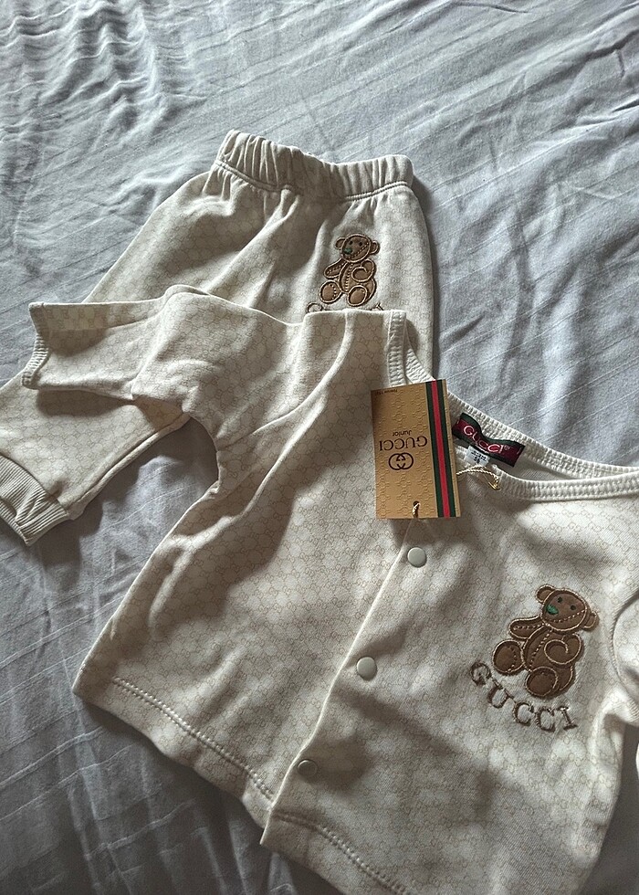 Erkek bebek gucci pijama takımı - Görsel 2